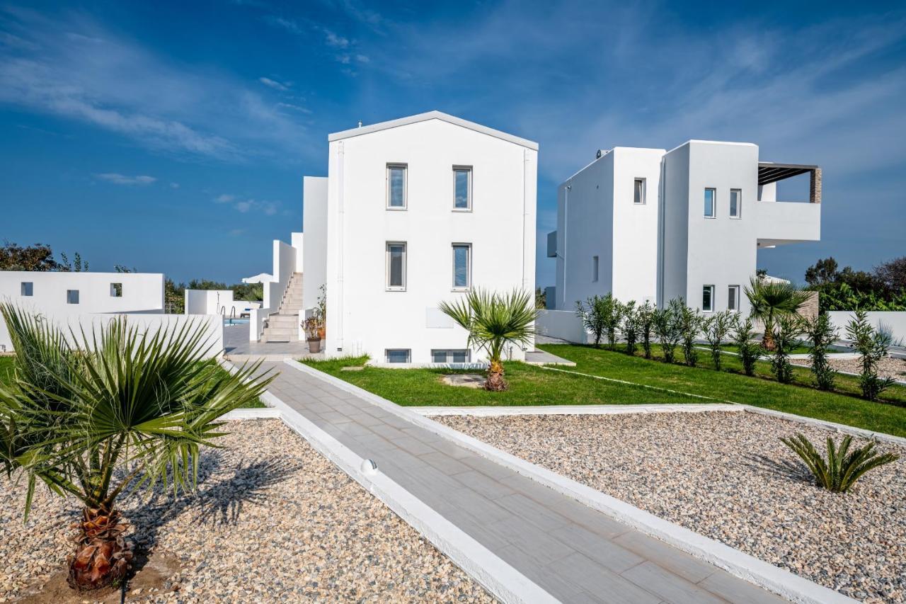 Asteria Pearl Villa 2 With Rooftop Jacuzzi Тигаки Экстерьер фото